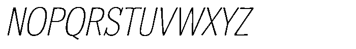 Kelaba Sans Thin Italic Font UPPERCASE