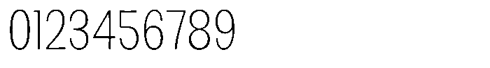 Kelaba Sans Thin Font OTHER CHARS