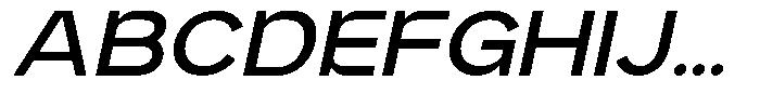 Kelantis Italic Font UPPERCASE