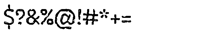 Kelier Hermit Font OTHER CHARS