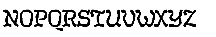 Kelier Novice Font UPPERCASE