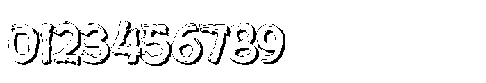 Kellas Berat Outline Font OTHER CHARS
