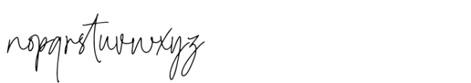 Kelly Blossom Font LOWERCASE
