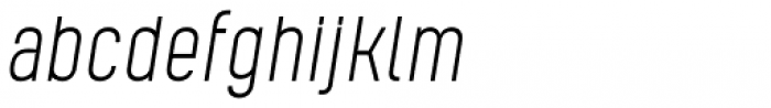 Kelpt A3 Light Italic Font LOWERCASE