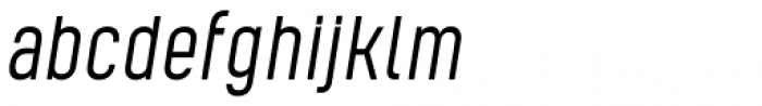 Kelpt A3 Semi Light Italic Font LOWERCASE