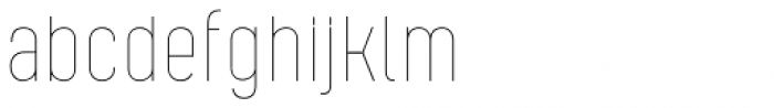 Kelpt A3 Thin Font LOWERCASE
