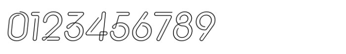 Kelso Round Light Oblique Font OTHER CHARS