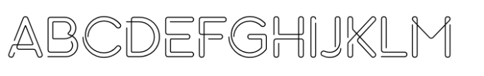 Kelso Round Light Font UPPERCASE