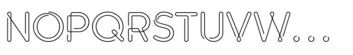 Kelso Round Light Font UPPERCASE