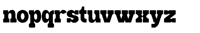 Kembang Irama Font LOWERCASE