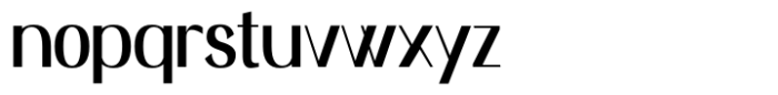 Kenastial Font LOWERCASE
