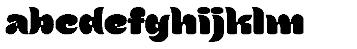 Kenbu Pop Black FONT