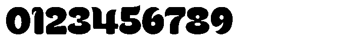 Kenbu Pop Extra Bold Font OTHER CHARS