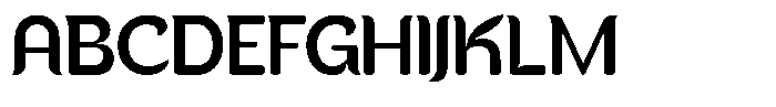 Kenbu Pop Medium Font UPPERCASE