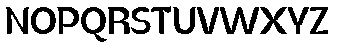 Kenbu Pop Medium Font UPPERCASE