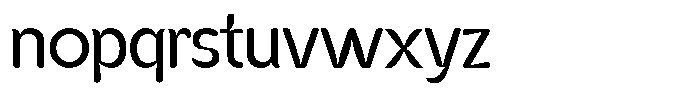 Kenbu Pop Regular Font LOWERCASE