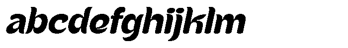Kenbu Pop Semi Bold Italic FONT