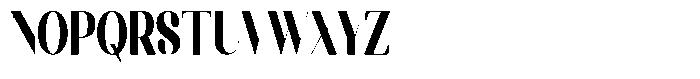Kenigha Black Condensed Font UPPERCASE