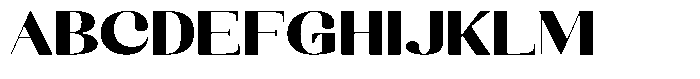 Kenigha Black Expanded Font UPPERCASE