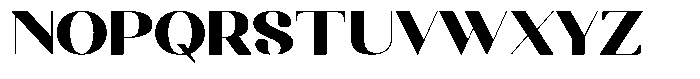 Kenigha Black Expanded Font UPPERCASE