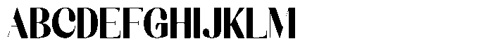 Kenigha Black Semi Condensed Font UPPERCASE