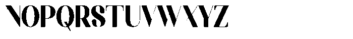 Kenigha Black Semi Condensed Font UPPERCASE