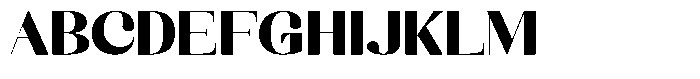 Kenigha Black Semi Expanded Font UPPERCASE
