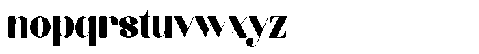 Kenigha Black Font LOWERCASE