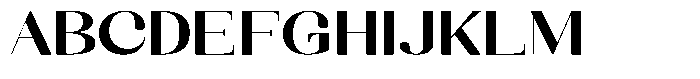 Kenigha Bold Expanded Font UPPERCASE