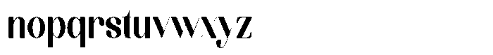 Kenigha Bold Semi Condensed Font LOWERCASE