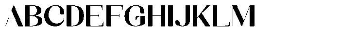 Kenigha Bold Semi Expanded Font UPPERCASE