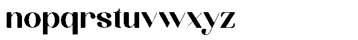 Kenigha Bold Semi Expanded Font LOWERCASE