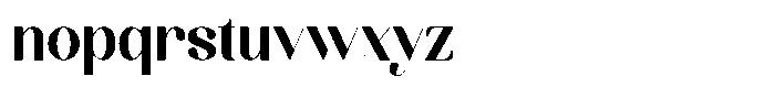 Kenigha Bold Font LOWERCASE