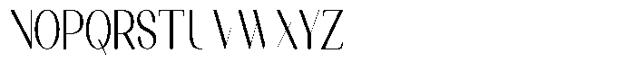 Kenigha Condensed Font UPPERCASE