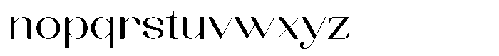 Kenigha Expanded Font LOWERCASE