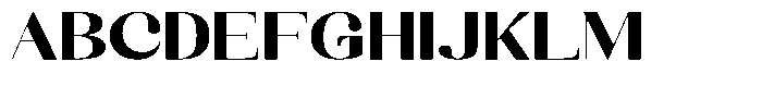 Kenigha Extra Bold Expanded Font UPPERCASE