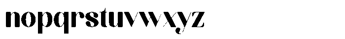 Kenigha Extra Bold Font LOWERCASE