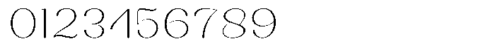 Kenigha Extra Light Expanded Font OTHER CHARS