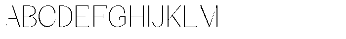 Kenigha Extra Light Font UPPERCASE