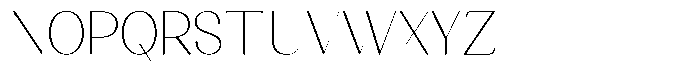 Kenigha Extra Light Font UPPERCASE