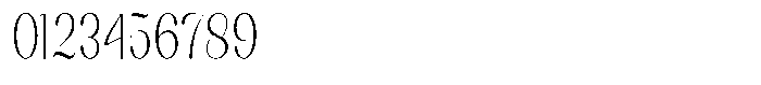 Kenigha Light Condensed Font OTHER CHARS