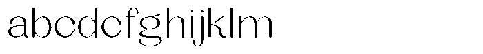 Kenigha Light Semi Expanded FONT