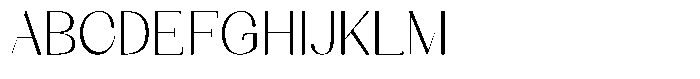 Kenigha Light Font UPPERCASE