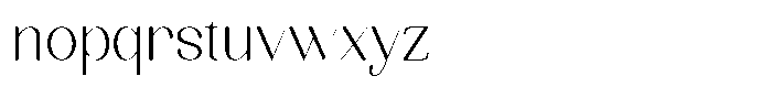 Kenigha Light Font LOWERCASE