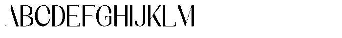 Kenigha Medium Semi Condensed Font UPPERCASE