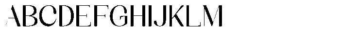 Kenigha Medium Font UPPERCASE