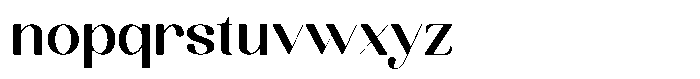 Kenigha Semi Bold Semi Expanded Font LOWERCASE