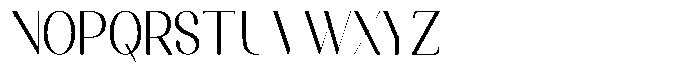 Kenigha Semi Condensed Font UPPERCASE