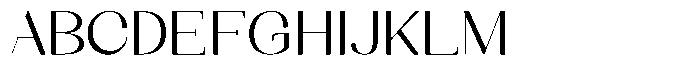 Kenigha Semi Expanded Font UPPERCASE