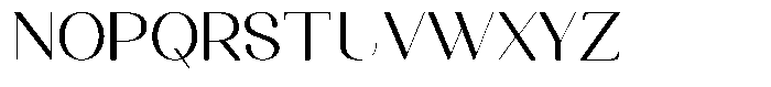 Kenigha Semi Expanded Font UPPERCASE